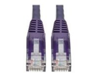 Tripp Lite 6ft Cat6 Snagless Molded Patch Cable UTP Purple RJ45 M/M 6'