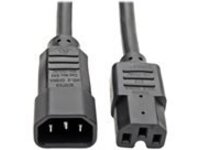 Tripp Lite 3ft Computer Power Cord Cable C14 to C15 Heavy Duty 15A 14AWG 3&#x27;