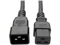 Tripp Lite 10ft Power Cord Extension Cable C19 to C20 Heavy Duty 15A 14AWG 10'