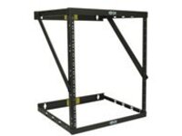 Tripp Lite 8U 12U 22U 2 Post Open Frame Rack Cabinet Expandable 11.5" Depth Wall Mount
