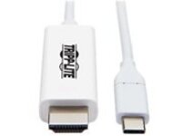 Tripp Lite USB C to HDMI Adapter Cable USB 3.1 Gen 1 4K M/M USB-C White 6ft