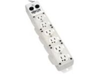 Tripp Lite Safe-IT Power Strip Medical Hospital Antimicrobial 120V 6 Outlet UL1363A 15ft Right Angle Cord For Patient Care Vicinity