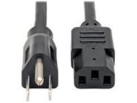 Eaton Tripp Lite Series Desktop Computer Power Cable, NEMA 5-15P to C13