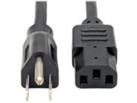 Tripp Lite 2ft Computer Power Cord Cable 5-15P to C13 10A 18AWG 2' 5-pack 5pc