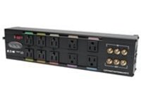 Tripp Lite Home Theater Isobar Surge Protector 10 Outlet RJ11 RJ45 Coax