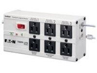 Tripp Lite Isobar Surge Protector Metal RJ11 6 Outlet 6' Cord 3330 Joules
