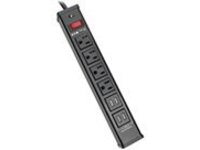 Tripp Lite 4-Outlet Surge Protector Power Strip with 4 USB Ports (4.2A Shared)