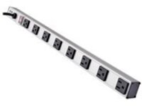 Tripp Lite Power Strip 120V 5-15R 8 Outlet 10' Cord 24" Length Vertical