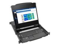 Tripp Lite NetDirector 8-Port Rackmount Console HDMI KVM Switch 17" LCD IP Remote Access