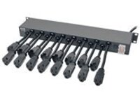 Tripp Lite Rack Mount AC Charger Power Strip 16 outlets 15 ' cord 1U