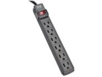 Eaton Tripp Lite Series Power Strip 6 Outlet NEMA 5-15R AC 6 ' Cord 5-15P Black Housing