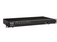 Eaton Tripp Lite series DisplayPort/USB KVM Switch 8-Port with Audio/Video and USB Peripheral Sharing, 4K 60 Hz, 1U Rack-Mount