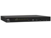 Tripp Lite 8-Port Rackmount KVM/USB Switch w/ On-Screen Display Steel PS/2 1U