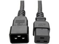 Tripp Lite 3ft Power Cord Extension Cable C19 to C20 Heavy Duty 15A 14AWG 3'