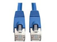 Eaton Tripp Lite Series Cat6a 10G Snagless Shielded STP Ethernet Cable (RJ45 M/M), PoE, Blue, 35 ft. (10.67 m)