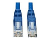 Eaton Tripp Lite Series Cat6 Gigabit Snagless Molded UTP Ethernet Cable (RJ45 M/M), PoE, CMR-LP, Blue, 3 ft. (0.91 m)