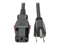 Eaton Tripp Lite Series Computer Power Cord, NEMA 5-15P to Locking C13