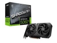 MSI GeForce RTX 5060 Ti 8G SHADOW 2X OC PLUS