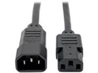 Tripp Lite 3ft Computer Power Cord Extension Cable C14 to C13 10A 18AWG 3'