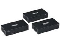 Tripp Lite DisplayPort to HDMI over Cat6 Splitter/Extender Kit, PoC, 2 Ports