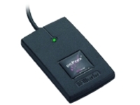 rf IDEAS WAVE ID Solo Keystroke Pyramid Black Reader