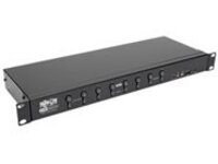 Tripp Lite 8-Port DVI/USB KVM Switch with Audio and USB 2.0 Peripheral Sharing, 1U Rack-Mount, Single-Link, 1920 x 1200 (1080p)