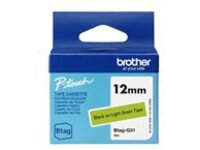 Brother BTAG-G31 - Black on light green