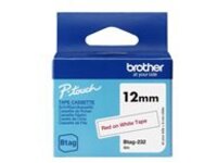 Brother BTAG-232 - Red on white