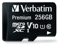 Verbatim Premium - Flash memory card (microSDXC to SD adapter included)