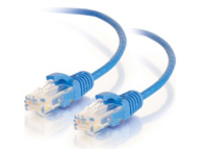 C2G 8in (0.2m) Cat6 Snagless Unshielded (UTP) Slim Ethernet Network Patch Cable