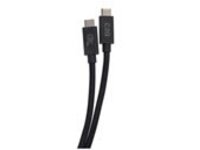 C2G 3.3ft (1m) USB 4.0 USB-C to C (48V 5A) 240W Charging Cable-Black