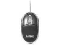 Urban Factory Cristal Mouse Optical USB 2.0, 800dpi, Internal Light, Black