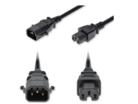 AddOn - Power cable - IEC 60320 C14 to IEC 60320 C15 P-Lock