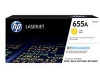 HP 655A - Yellow - original