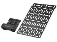 Startech Universal TV Accessory Mount, Adjustable TV & Wall Mount Bracket, Media Players/Router/Modem/AV Switches & Extenders/Apple TV, Hidden Cable Box Mount Behind TV, 11lb (5kg)