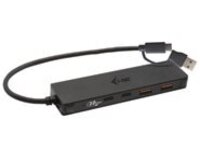 i-Tec - Hub - 2 x USB 3.2 Gen 2 + 2 x USB-C 3.2 Gen 2