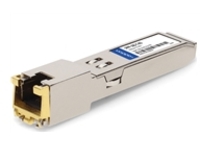 AddOn - SFP+ transceiver module (equivalent to: Juniper Networks SFPP-10G-T)