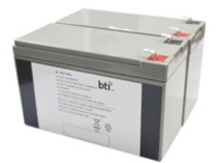 BTI - UPS battery (equivalent to: CyberPower RB1270X2C)