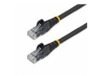 Startech 30ft (9m) LSZH CAT6 Ethernet Cable, 10 Gigabit Snagless RJ45 100W PoE Patch Cord, CAT 6 10GbE UTP Network Cable w/Strain Relief, Black ETL/Low Smoke Zero Halogen