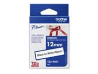Brother TZe-R231 - Black on white