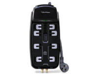 CSHT808TC SURGE PROTECTOR 8OUTRIGHT ANGLE NEMA $300K 8FT CORD