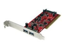 Startech 2 Port PCI SuperSpeed USB 3.0 Adapter Card with SATA Power