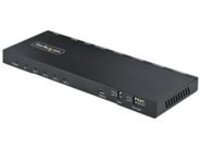 Startech 4-Port HDMI Splitter, 4K 60Hz HDMI 2.0 Video, 1 In 4 Out HDMI Splitter, 4K HDMI Splitter w/Built-in Scaler, 3.5mm/Optical Audio Port, Durable Metal Housing, HDR/HDCP