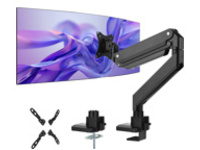 SIIG Single Monitor Heavy-Duty Premium Gas Spring Desk Mount
