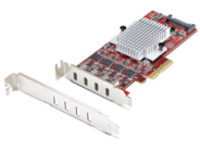 Startech 4-Port USB Type-C PCIe Card, USB-C 10Gb, 4x Controllers, TAA