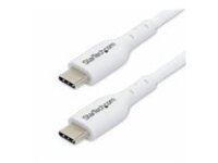 StarTech 3ft White USB-C Charging Cable, USB C Cable, 60W 3A PD