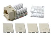 CAT6 90 KEYSTONE JACK IVORY