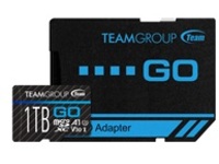 Team GO - Flash memory card (SD adapter included)