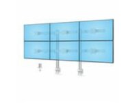 Startech Six-Monitor Desk Mount w/ Crossbar, Up To 32" Screens/17.6lb