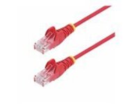 Startech 6ft Red Slim CAT6 Ethernet Cable, Snagless, 28AWG, LSZH